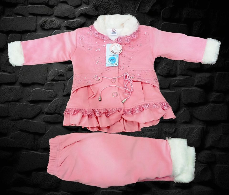 Soft 2PC Winter Dress for Baby Girl 1 4 Years Syed Garments